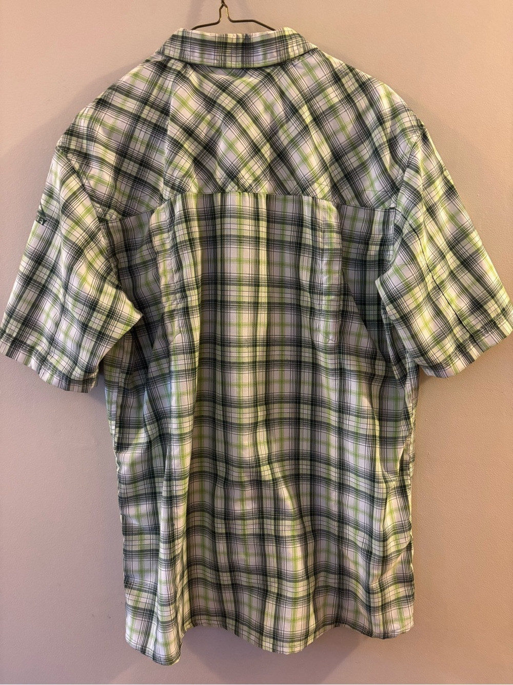 McKINLEY bundle Dry Plus Plaid short sleeve Outdoor Button Up shirts Men’s Sz L - Picture 6 of 14